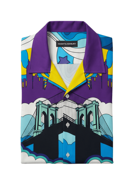 [48021-45] Resort Collar Short Sleeve Shirt