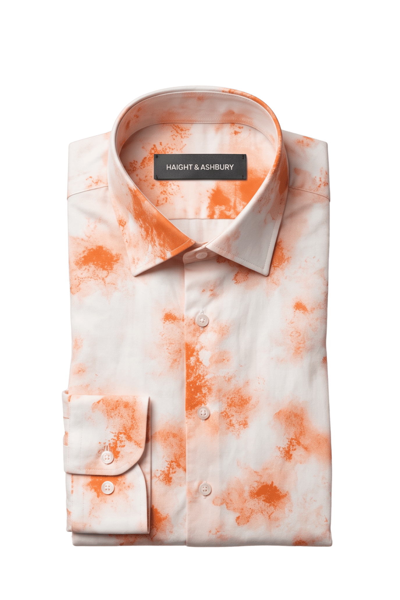 [48022-45] DT PRINTED DRESS SHIRT