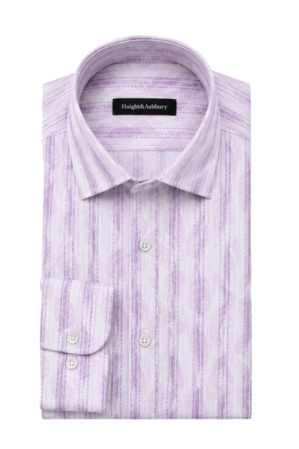 [48022-47] DT PRINTED DRESS SHIRT