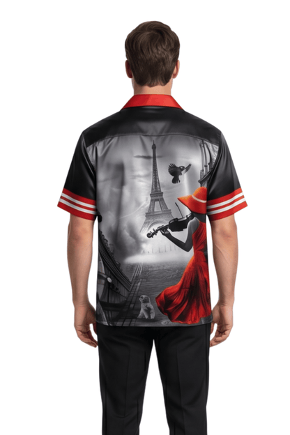 [48021-49] Resort Collar Short Sleeve Shirt