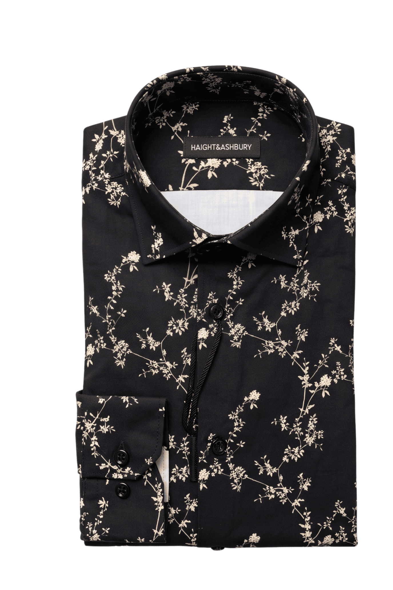 [48022-49] DT PRINTED DRESS SHIRT