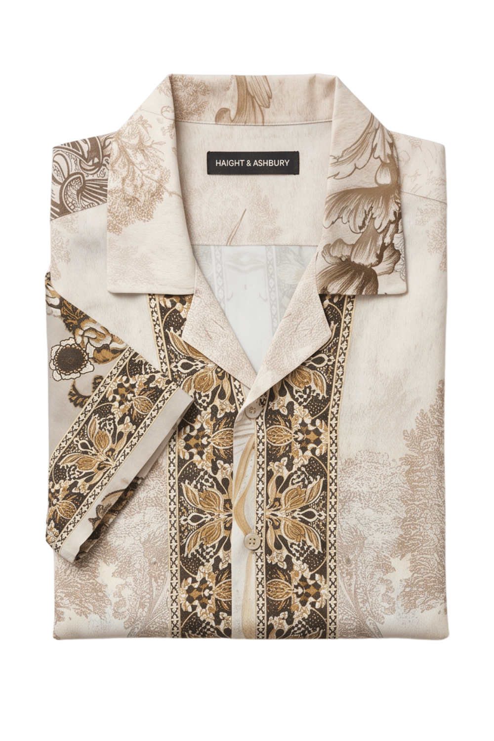 [48021-04]Resort Collar Short Sleeve Shirt
