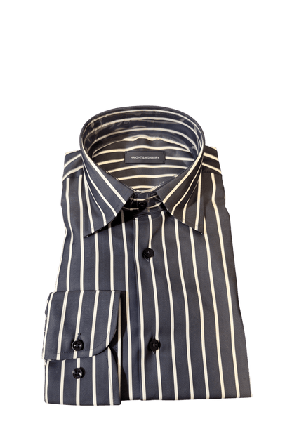 [48026-4] LS BENGAL STRIPE DRESS SHIRT