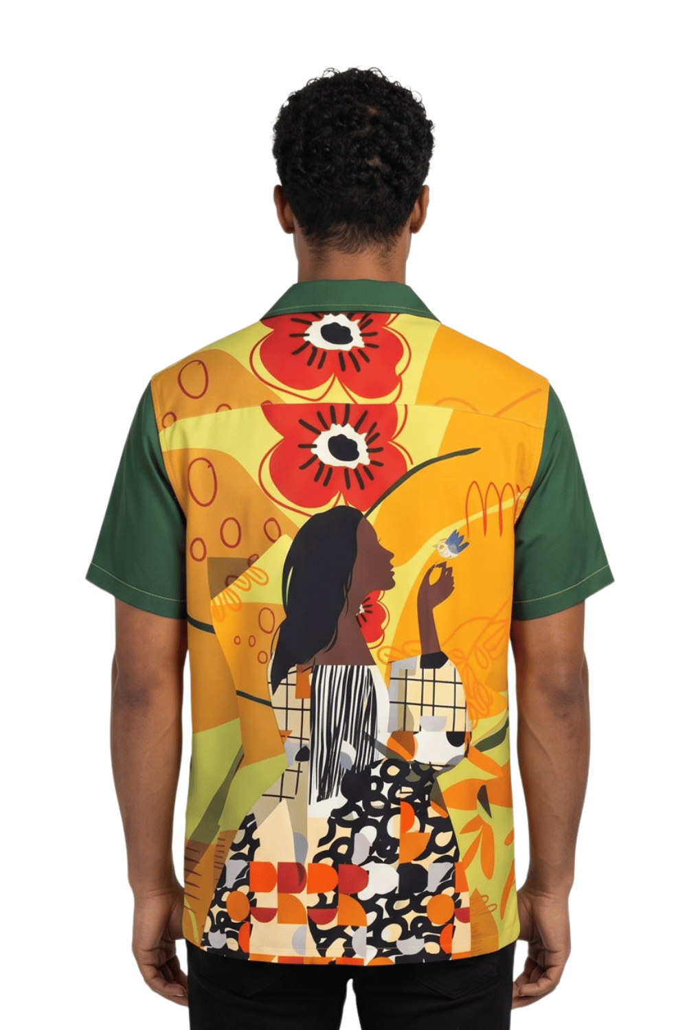 [48021-51] Resort Collar Short Sleeve Shirt