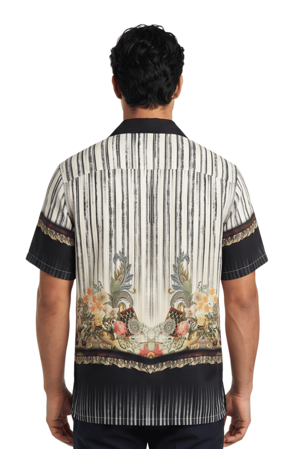 [48021-05] Resort Collar Short Sleeve Shirt