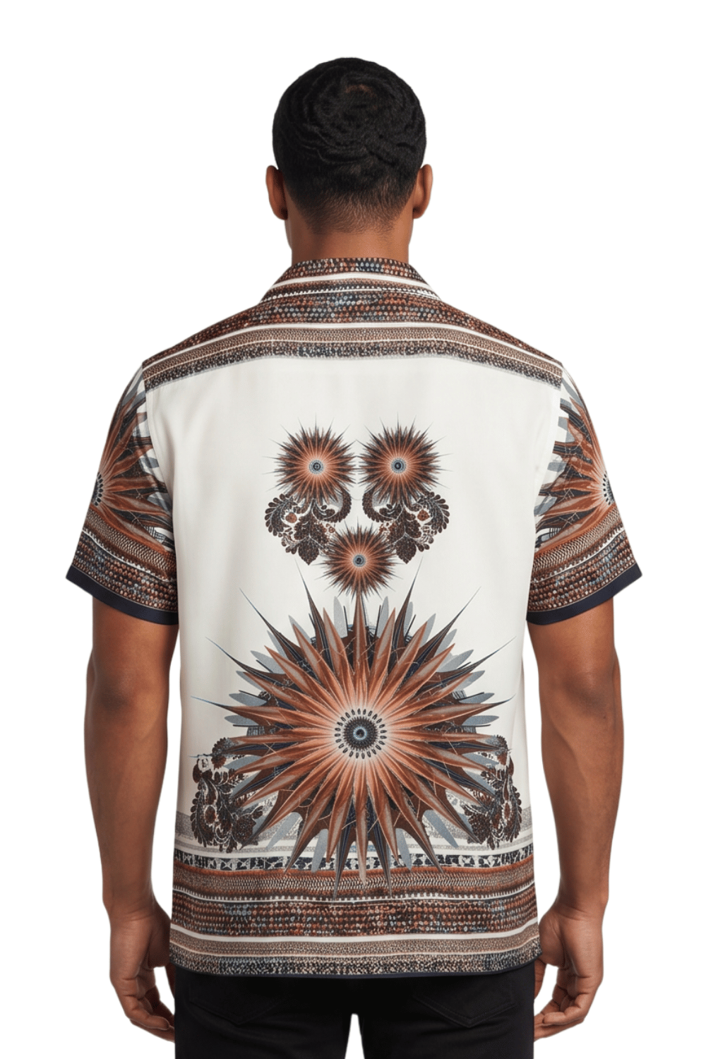 [48021-06] Resort Collar Short Sleeve Shirt
