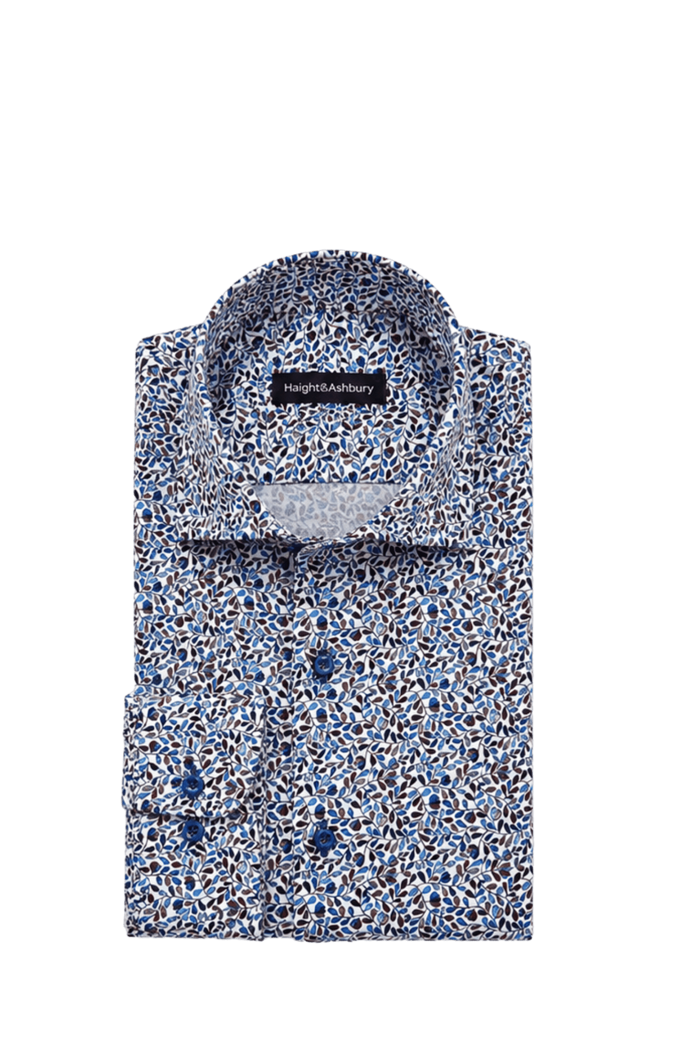 [48022-05] DT PRINTED DRESS SHIRT