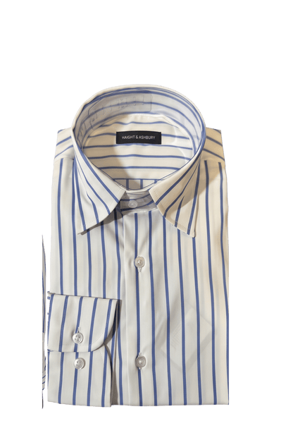 [48026-5] LS REVERSED BENGAL STRIPE DRESS SHIRT