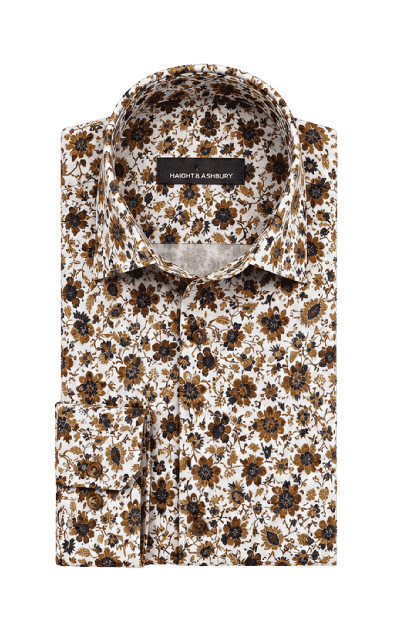 [48022-65] DT PRINTED DRESS SHIRT