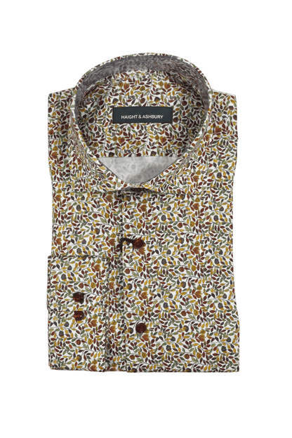 [48022-06] DT PRINTED DRESS SHIRT