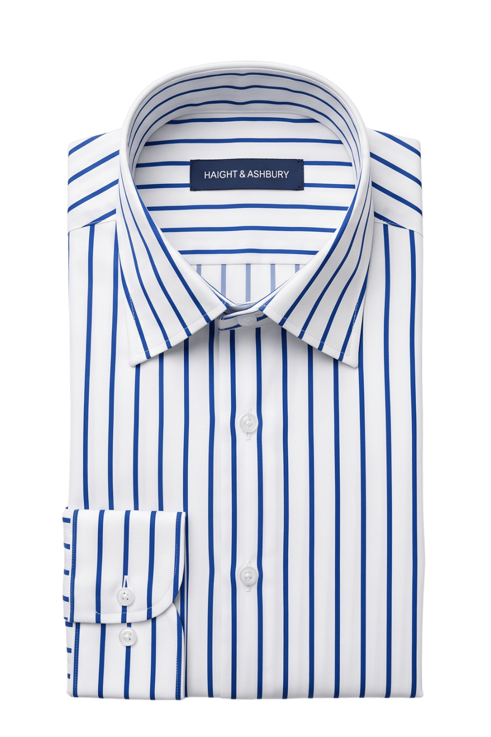 [48026-6] LS REVERSED BENGAL STRIPE DRESS SHIRT