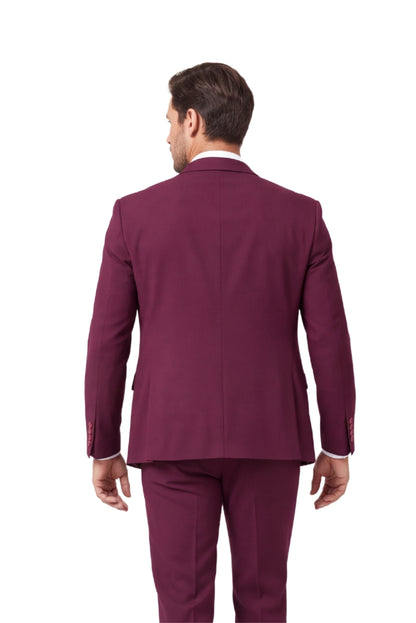 [ATLAS BURG1496] ATLAS SB STRETCH BLAZER