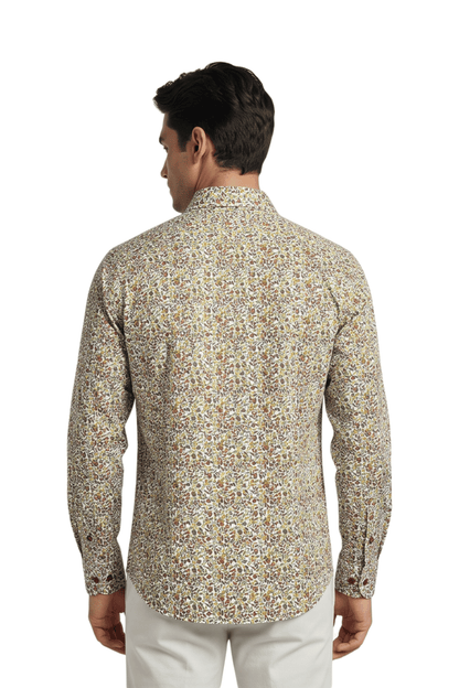 [48022-06] DT PRINTED DRESS SHIRT