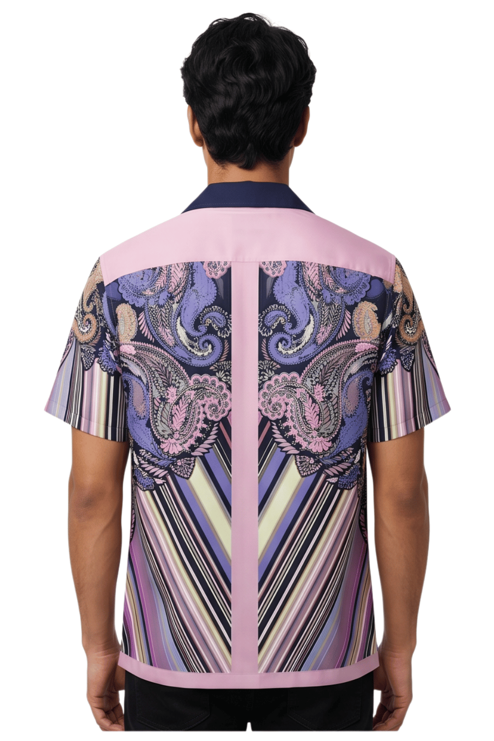 [48021-07] Resort Collar Short Sleeve Shirt