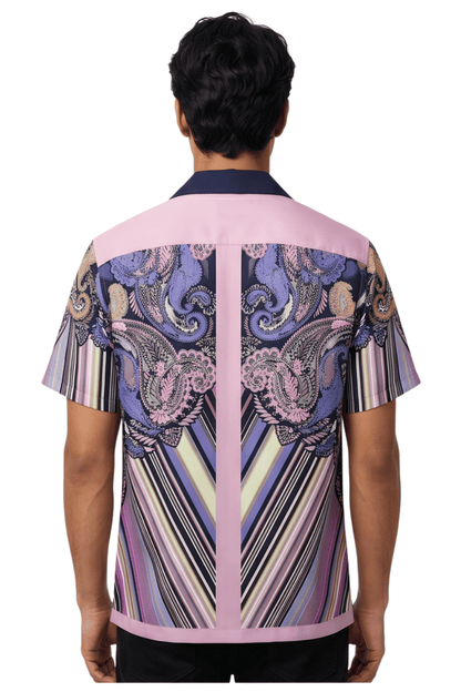 [48021-07] Resort Collar Short Sleeve Shirt