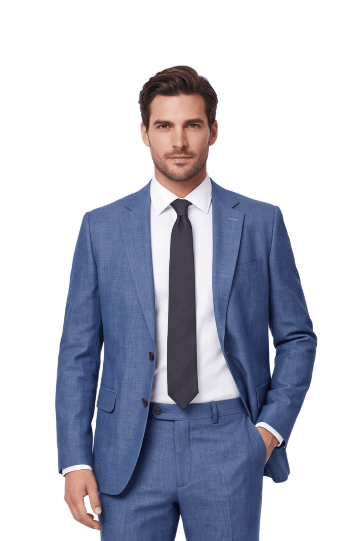 [CFB1217-07A] ACTIVE SOLID CLASSIC FIT BLAZER