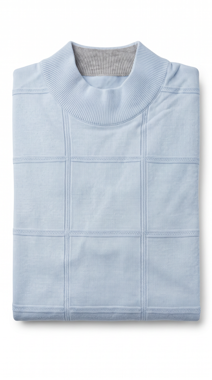 [32097-00-411] CASHMERE BLEND LS MOCKNECK