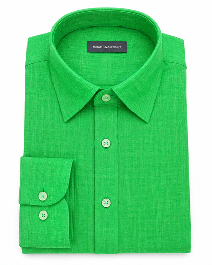 [48017-61] LS MICRO CRIMP SHIRT