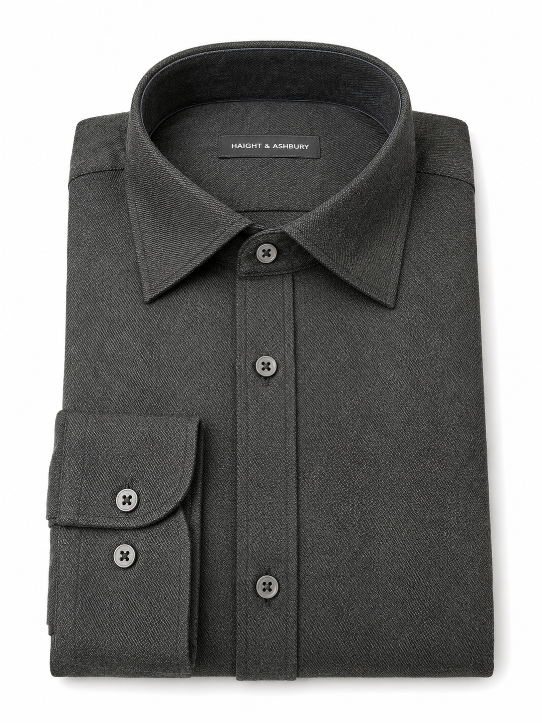 [48017-01] LS MICRO CRIMP SHIRT