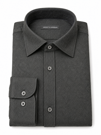 [48017-01] LS MICRO CRIMP SHIRT