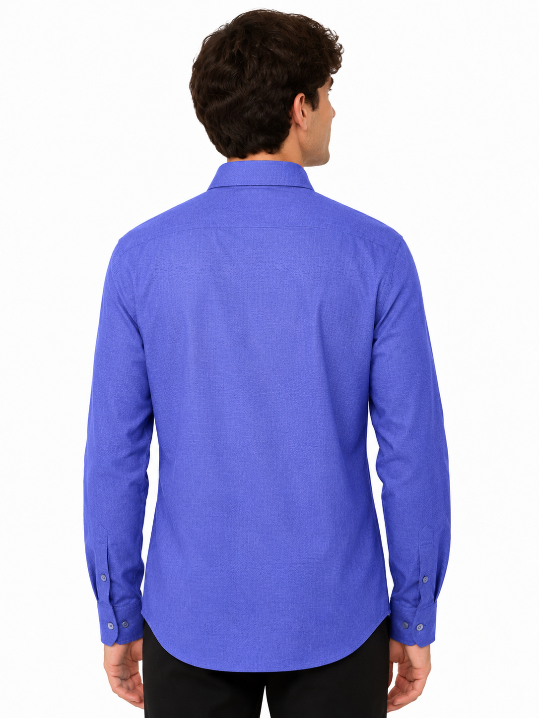 [48017-05] LS MICRO CRIMP SHIRT