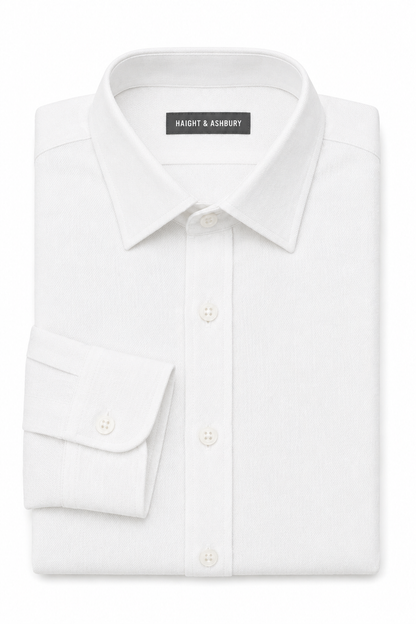 [48017-02] LS MICRO CRIMP SHIRT