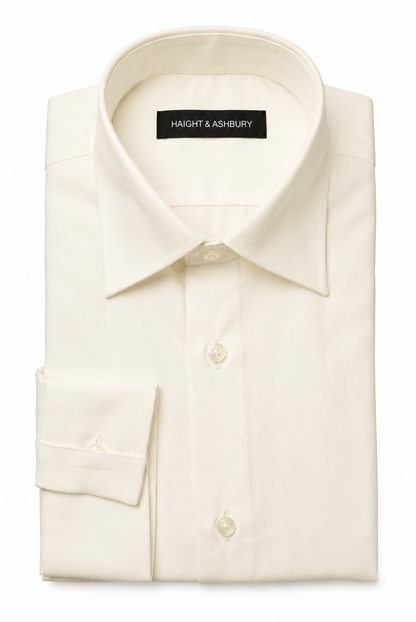 [41784-ECRU] Z SOLID DRESS SHIRT