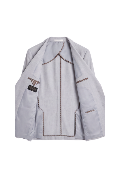 [CFB1217-01A] ACTIVE SOLID CLASSIC FIT BLAZER