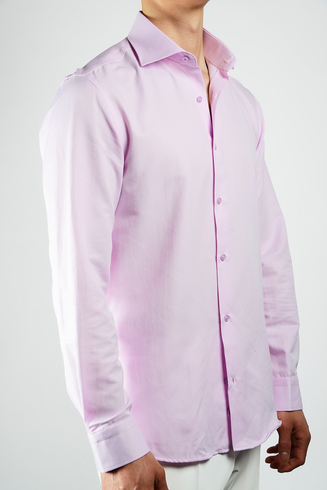 Euro Birdseye Dobby Ls Shirt