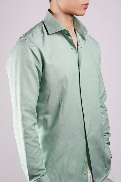 Euro Birdseye Dobby Ls Shirt