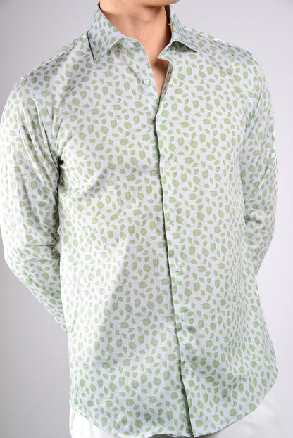 EURO SATEEN LS SPORT SHIRT