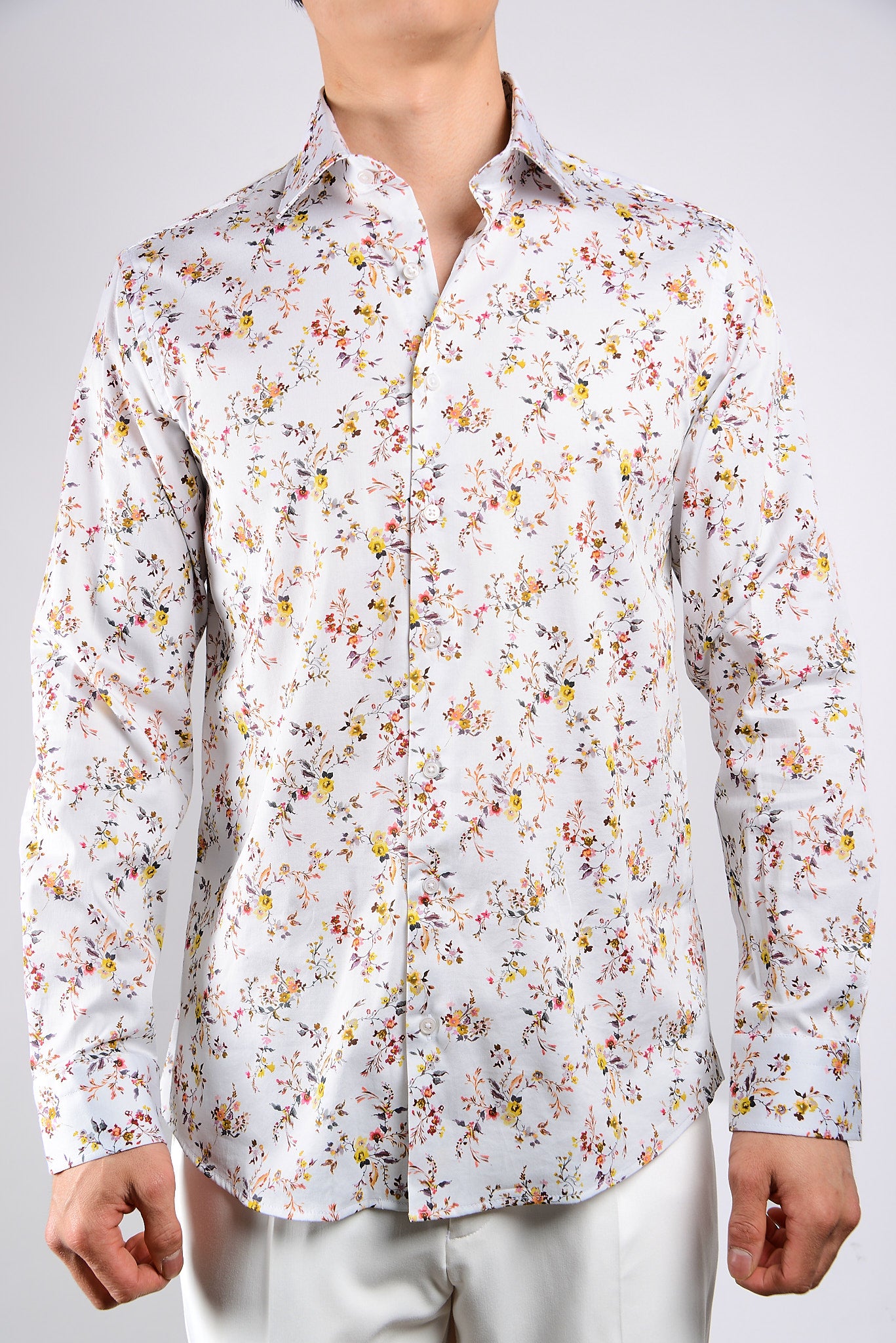 EURO SATEEN LS SPORT SHIRT