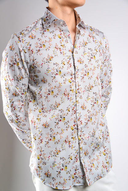 EURO SATEEN LS SPORT SHIRT