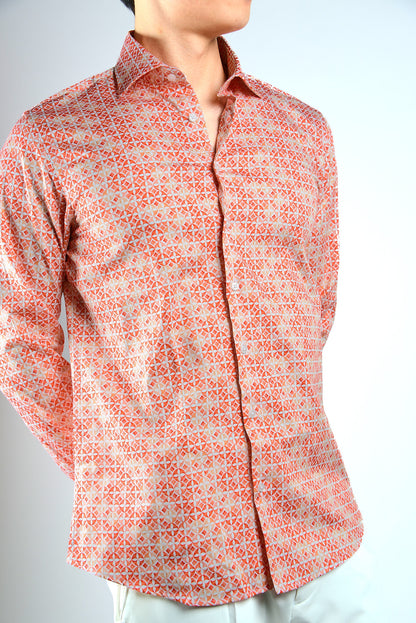 EURO SATEEN LS SPORT SHIRT