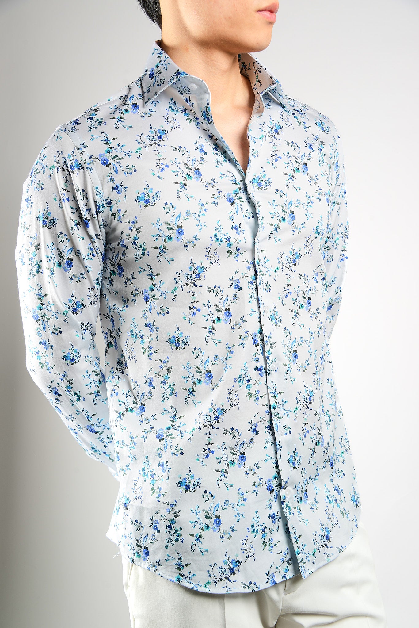 EURO SATEEN LS SPORT SHIRT