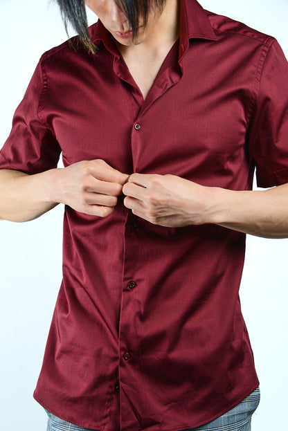 EURO SATEEN SS SPORT SHIRT