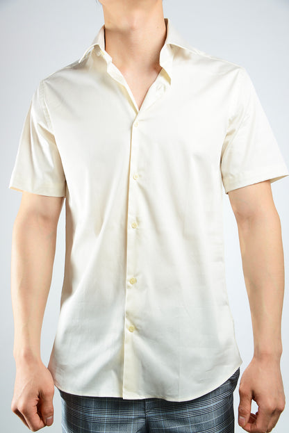 [48006-23] DT SOLID SS DRESS SHIRT