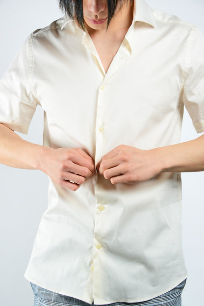 [48006-23] DT SOLID SS DRESS SHIRT