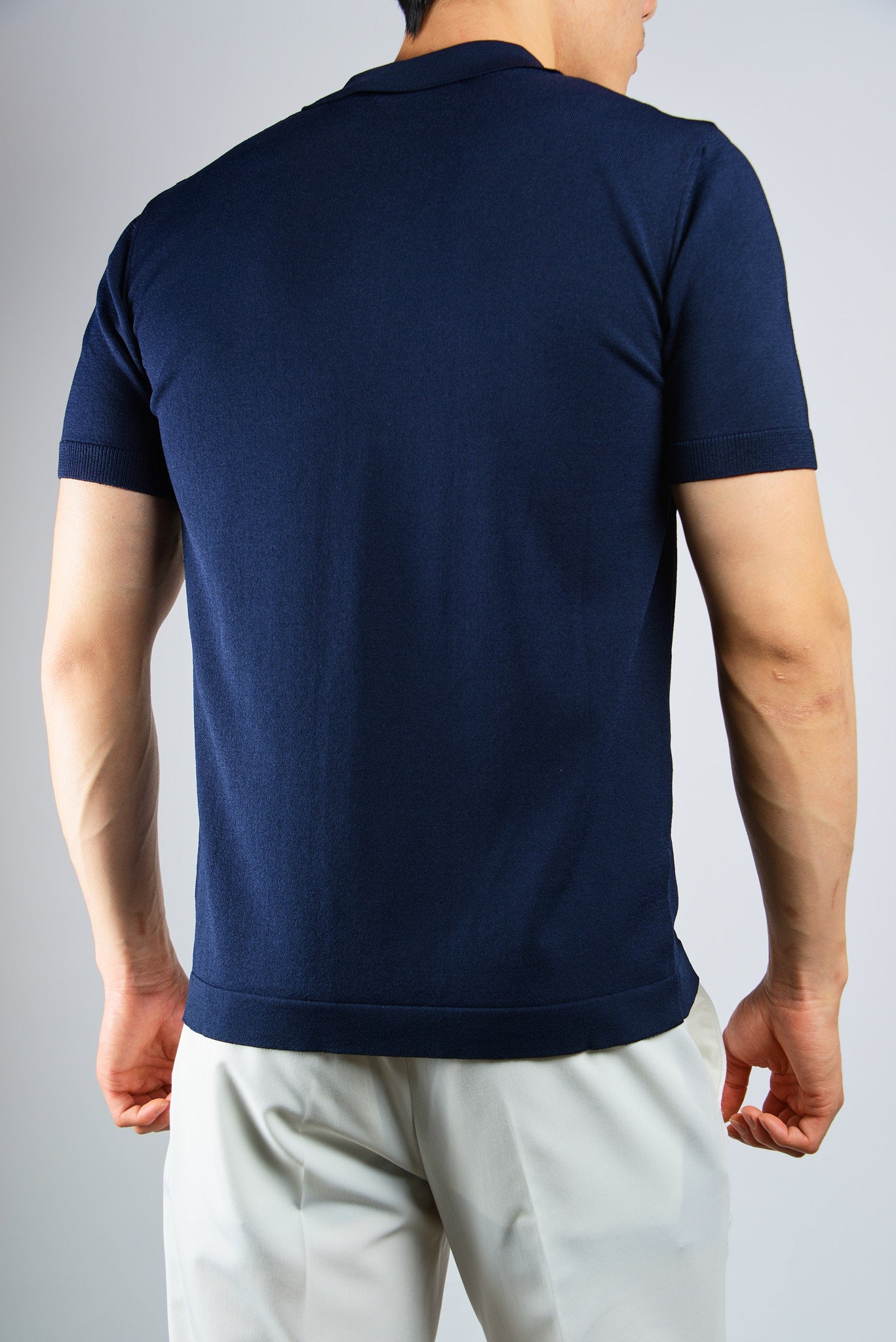 S/S Textured Modern Polo