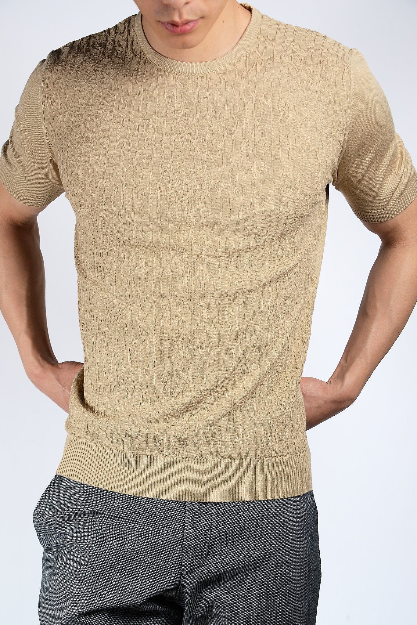 [39732-30-168] DT KNIT CREW