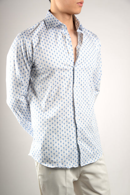 EURO SATEEN LS SPORT SHIRT