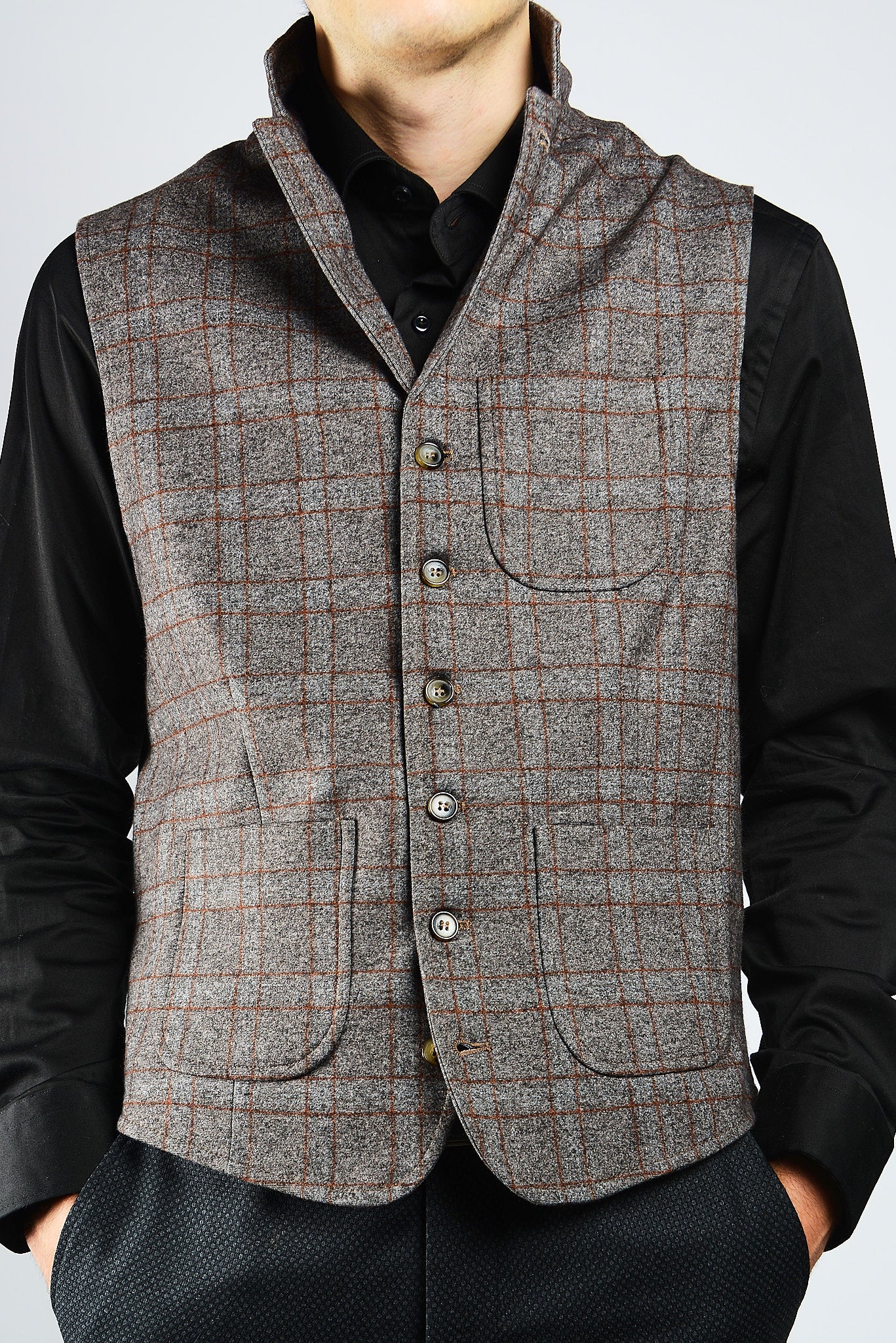 Hampstead Check Soft Touch Waistcoat
