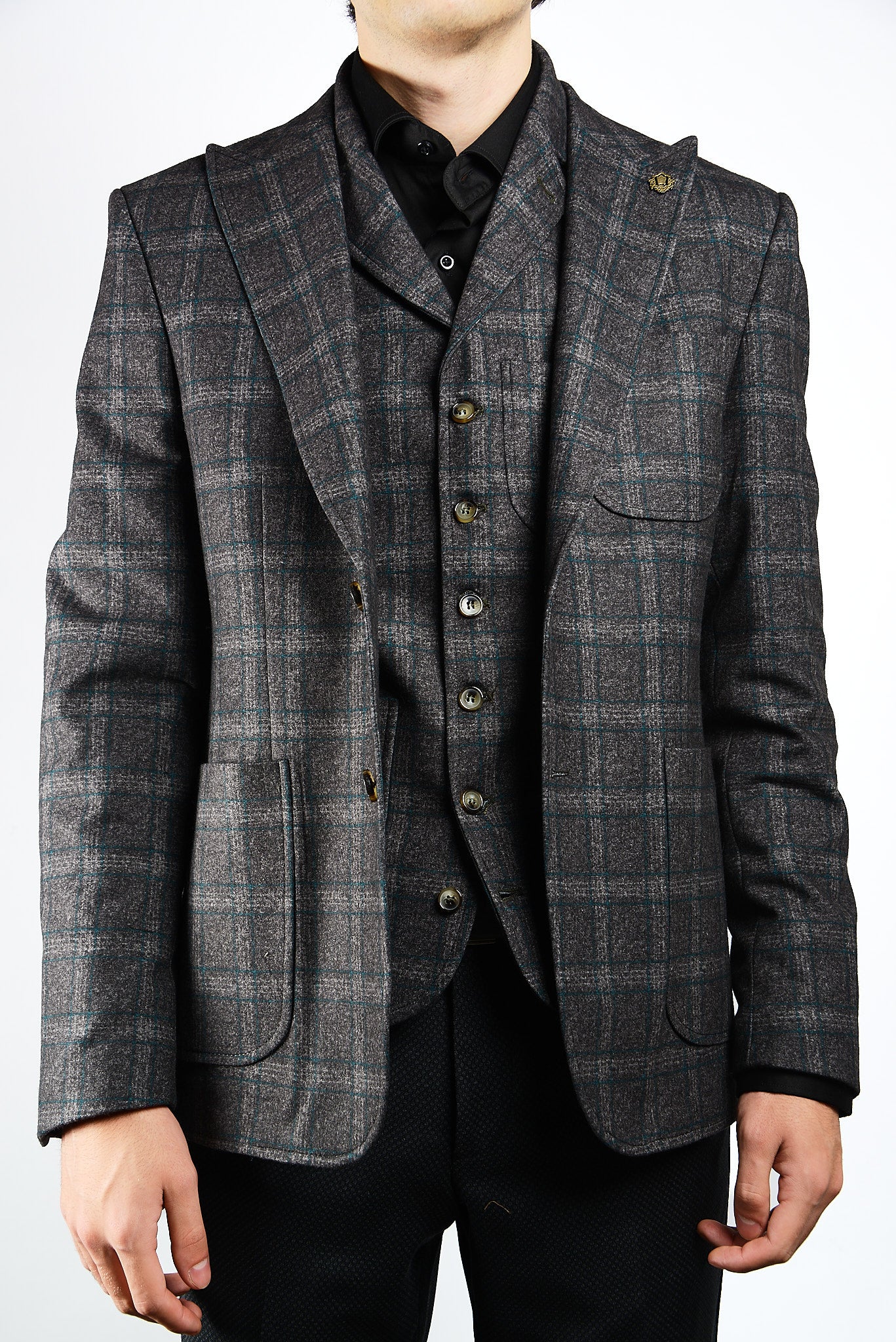 Hampstead Multi Check Soft Touch Sportcoat
