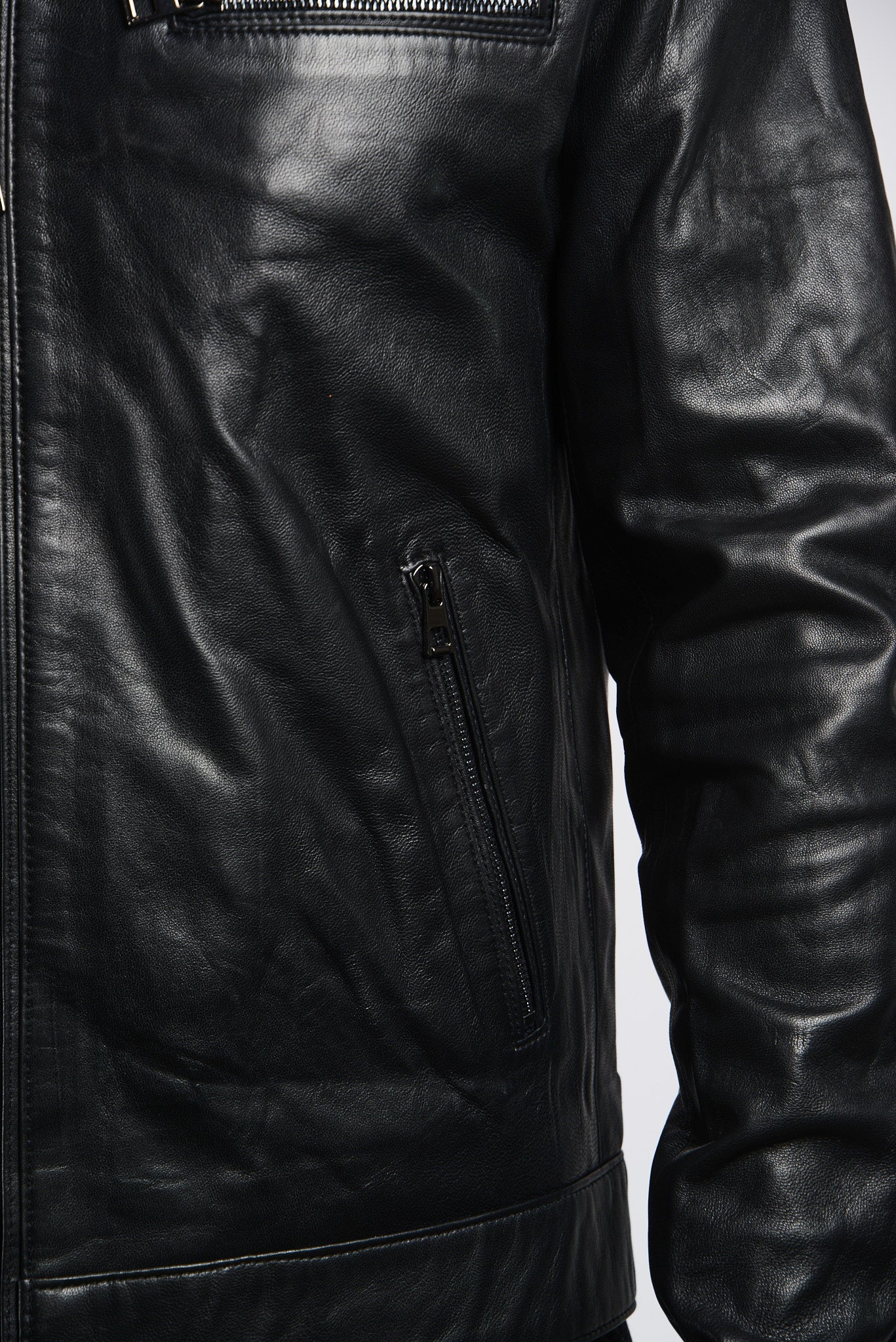 Holloway Bomber Leather Jacket