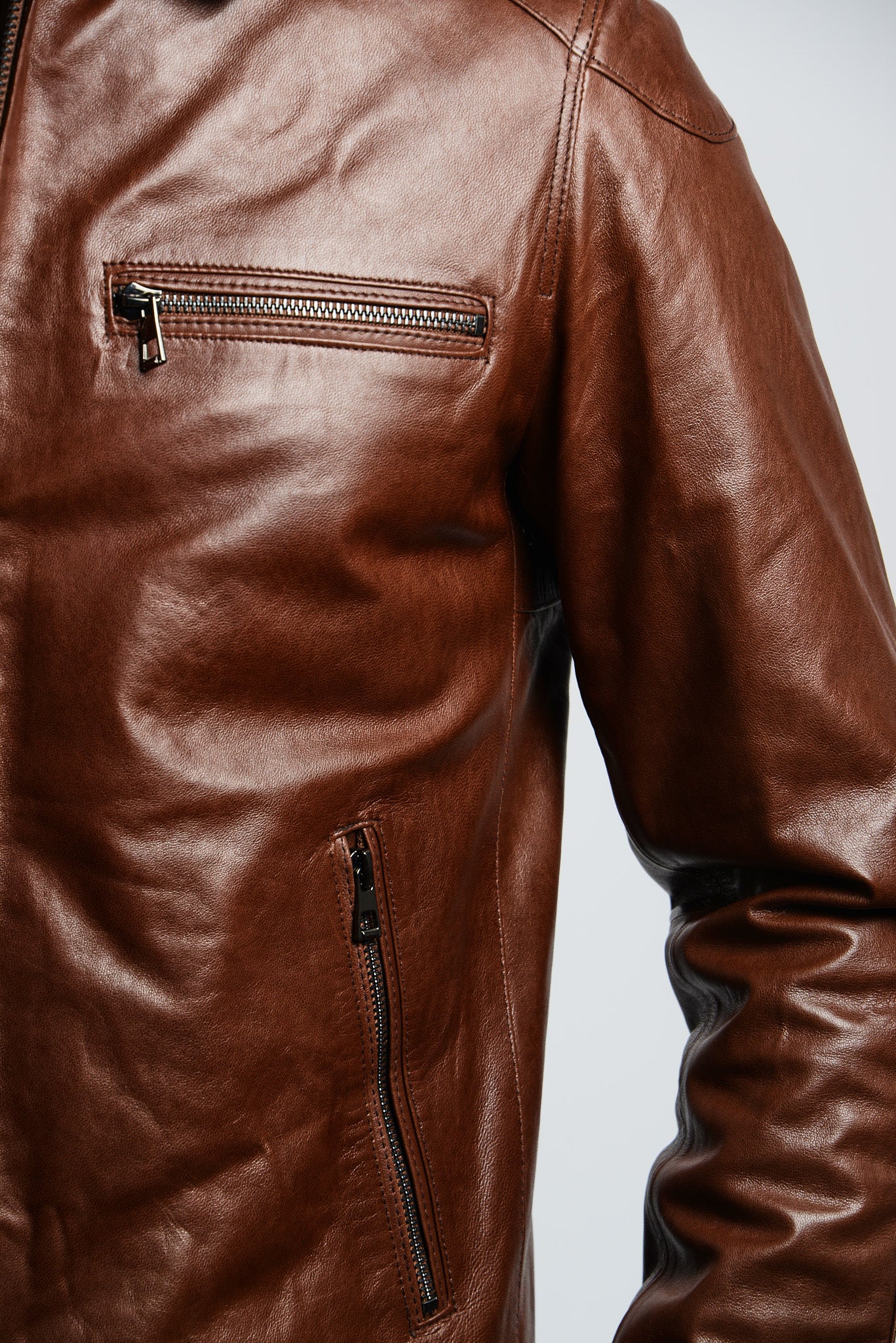Holloway Bomber Leather Jacket