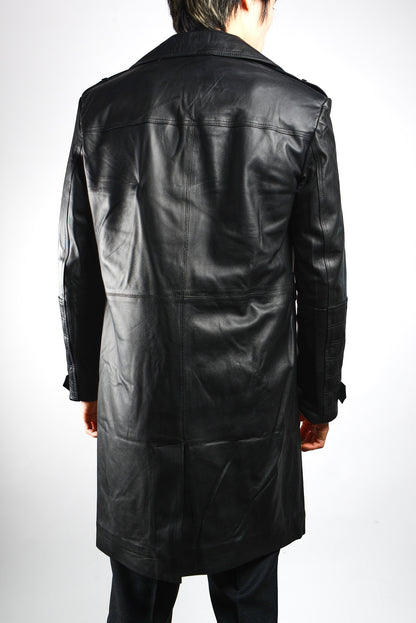 Holloway 3/4 Leather Trench Coat – Haight Ashbury