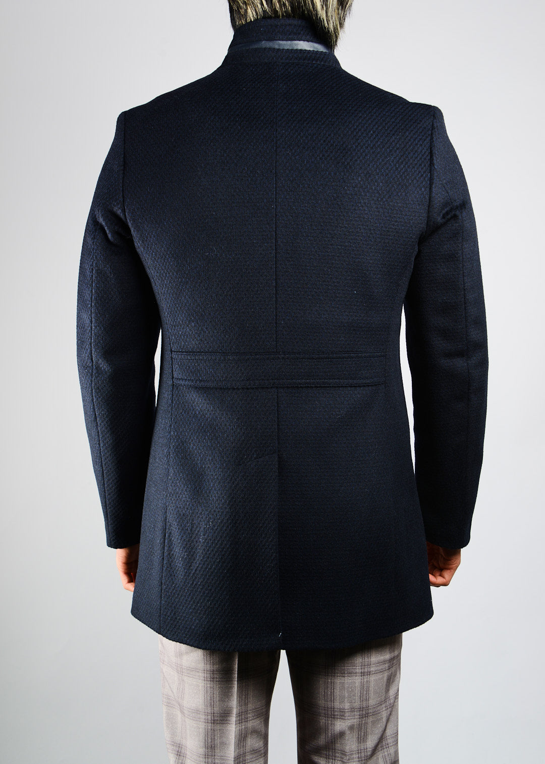 Preston Lux Tweed Cadet Collar Coat