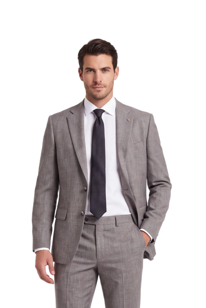 [CFB1217-17A] ACTIVE SOLID CLASSIC FIT BLAZER