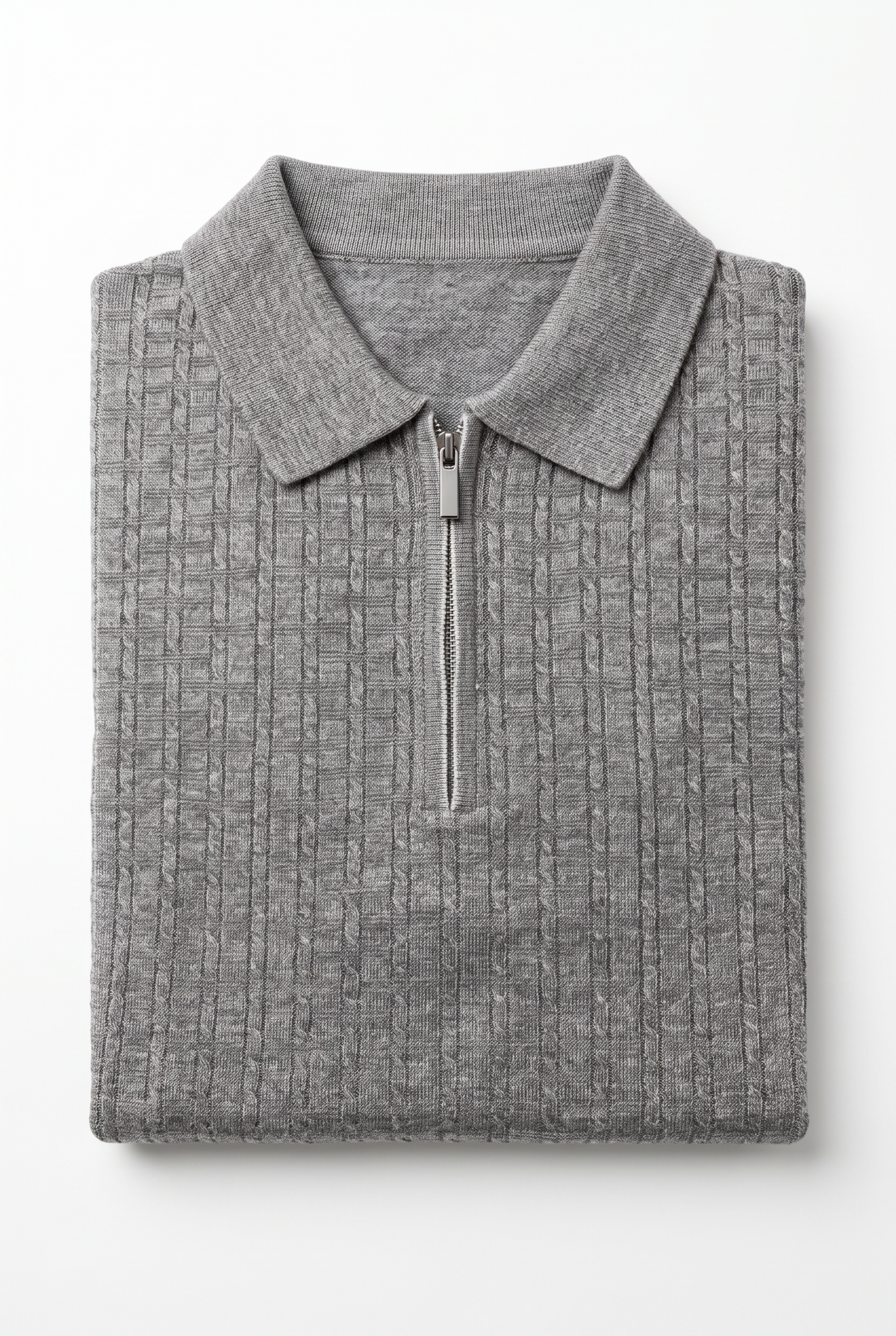 [32093-40-912] CASHMERE BLEND LS POLO