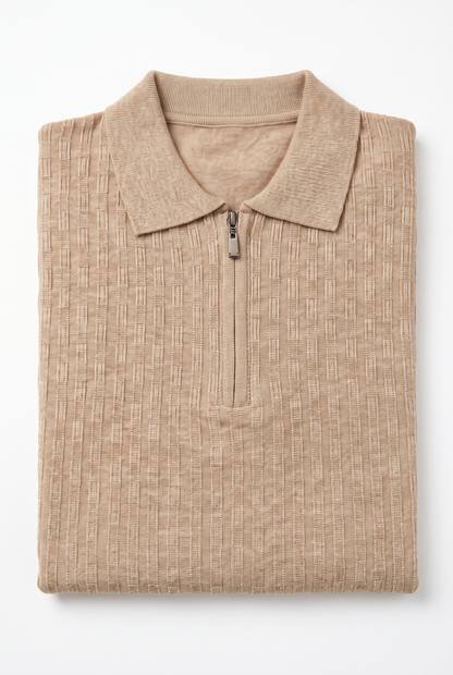 [32081-40-218] CASHMERE BLEND LS POLO